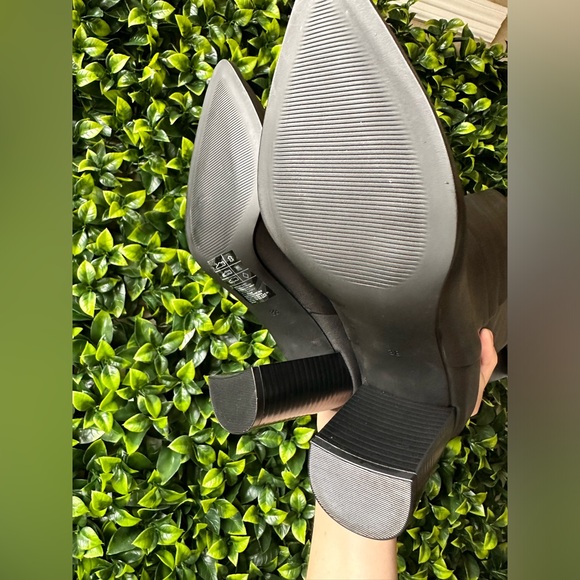 H&M Knee High Leather Boots NWT - Picture 8 of 11